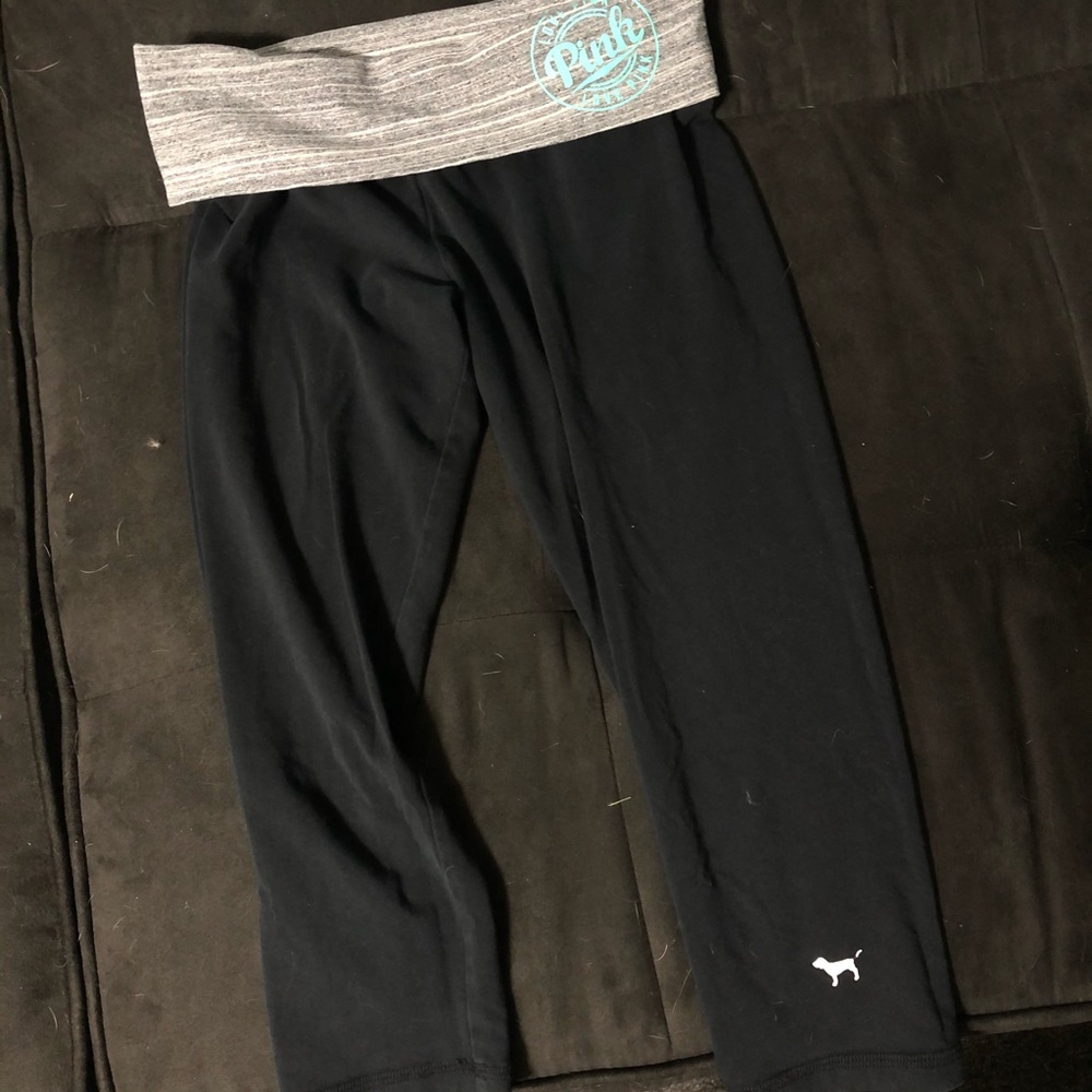 PINK Cropped Leggings